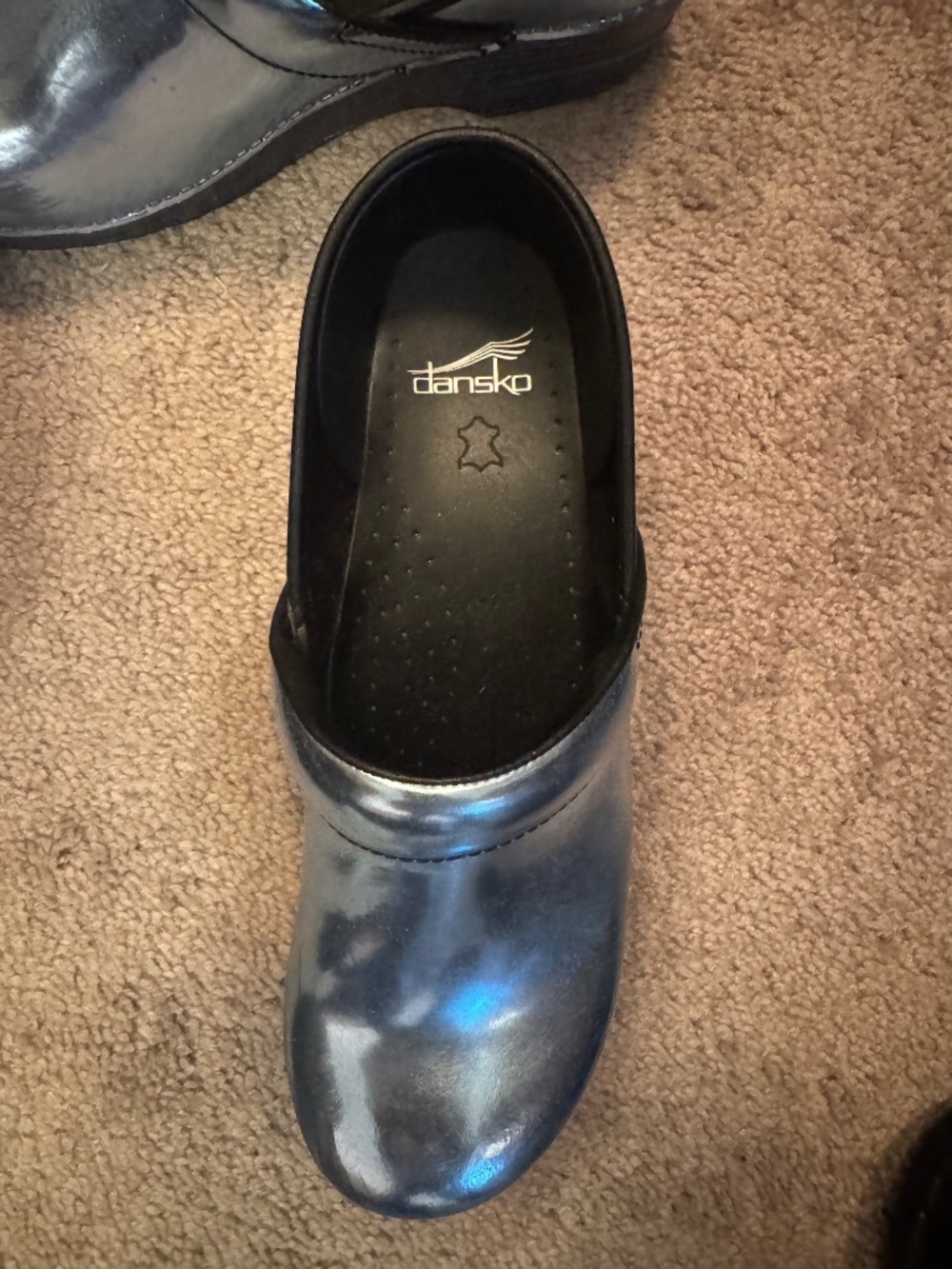 Dansko Professional Clog 41 - light blue metallic - great condition - Picture 2 of 11